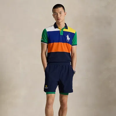 Ralph Lauren Us Open 6-inch Ball Crew Short In Blue