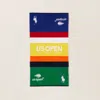 Ralph Lauren Us Open Color-blocked Hand Towel In Multi