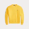Ralph Lauren Us Open Crewneck Fleece In Yellow