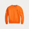 Ralph Lauren Us Open Crewneck Fleece In Orange