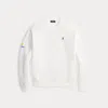 Ralph Lauren Us Open Crewneck Fleece In White