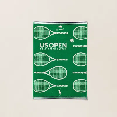 Ralph Lauren Us Open Graphic Tea Towel In Multi