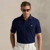 Ralph Lauren Us Open Mesh Polo Shirt In Blue