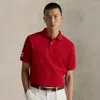 Ralph Lauren Us Open Mesh Polo Shirt In Red