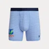 Ralph Lauren Us Open Stretch Cotton-blend Boxer Brief In Blue