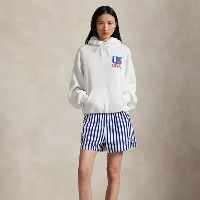 Ralph Lauren Us Open Striped Cotton Short In White