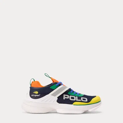 Ralph Lauren Us Open Tech Court Pro Sneaker In Multi