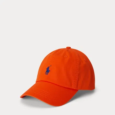 Ralph Lauren Us Open Twill Ball Cap In Orange