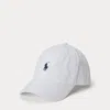Ralph Lauren Us Open Twill Ball Cap In White