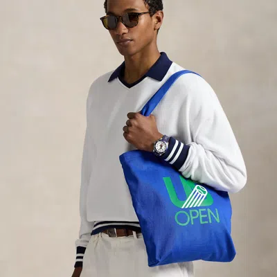 Ralph Lauren Us Open Twill Shopper Tote