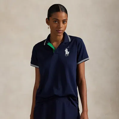 Ralph Lauren Us Open Umpire Polo Shirt In Blue