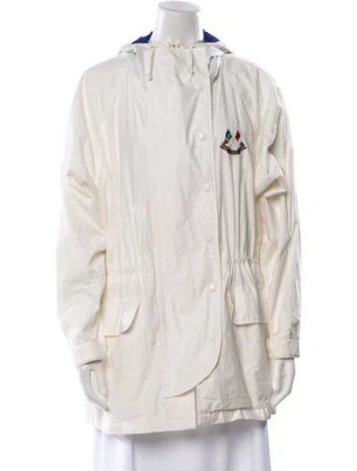 Pre-owned Ralph Lauren Utility Jacket In White