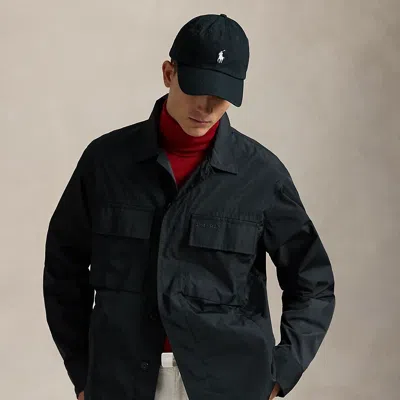 Ralph Lauren Utility Shirt Jacket In Polo Black