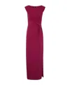 Polo Ralph Lauren Leonida Sleeveless Gown In Red