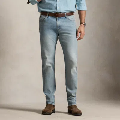 Ralph Lauren Varick Slim Straight Jean In Donnely In Blue