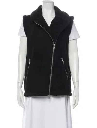 Pre-owned Ralph Lauren Vest In Black