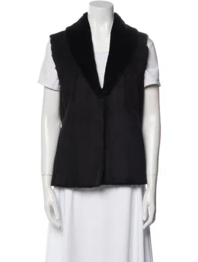 Pre-owned Ralph Lauren Vest In Black