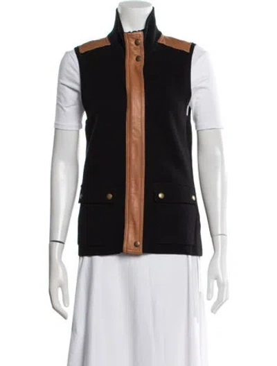 Pre-owned Ralph Lauren Vest In Black