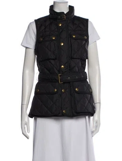Pre-owned Ralph Lauren Vest In Black