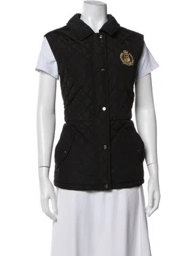 Pre-owned Ralph Lauren Vest In Black