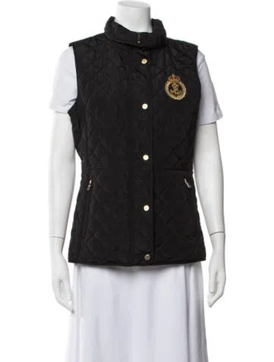 Pre-owned Ralph Lauren Vest In Black