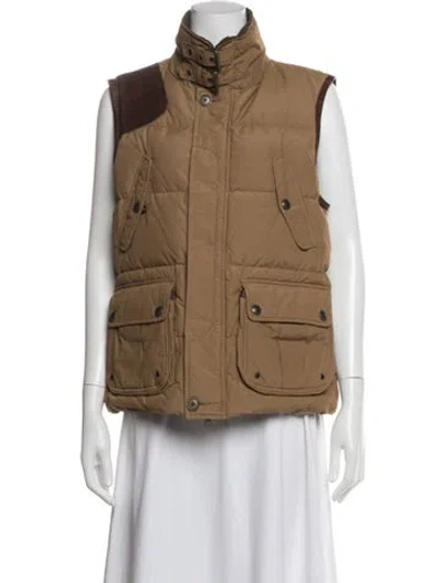 Pre-owned Ralph Lauren Vest In Brown