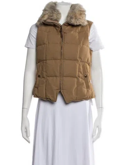Pre-owned Ralph Lauren Vest In Brown