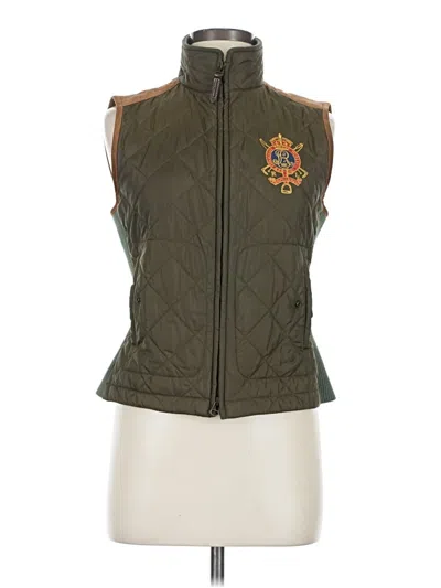 Pre-owned Ralph Lauren Vest In Green