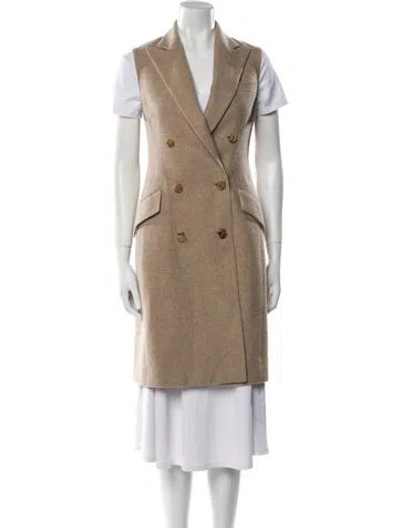 Pre-owned Ralph Lauren Vest In Neutral