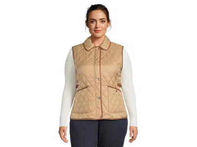 Ralph Lauren Vest W Side Tabs 25 In Nude