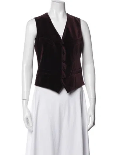 Pre-owned Ralph Lauren Vest In White