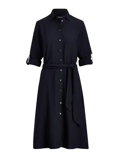 Ralph Lauren Vestido Largo - Azul Oscuro