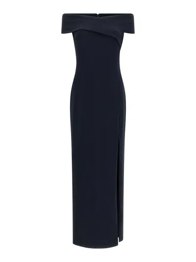Ralph Lauren Vestido Largo - Negro In Blue