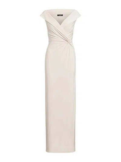 Ralph Lauren Vestido Midi - Crema