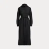 Ralph Lauren Button-up Shirt Dress In Black