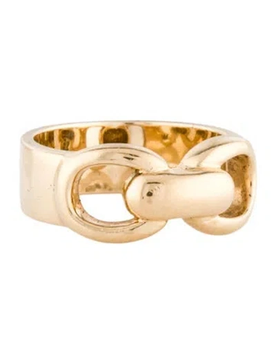 Pre-owned Ralph Lauren Vintage 14k Stirrup Band In Multi