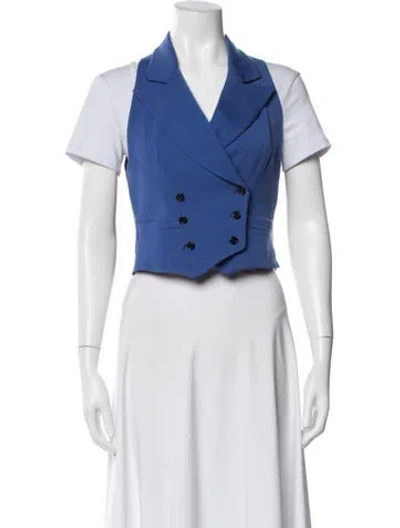 Pre-owned Ralph Lauren Vintage 1980's Vest In Blue