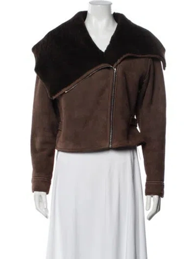 Pre-owned Ralph Lauren Vintage 2000's Coat In Brown