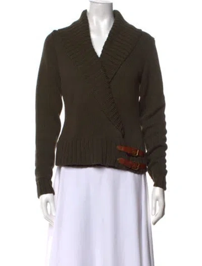 Pre-owned Ralph Lauren Vintage 2000's Sweater In Green