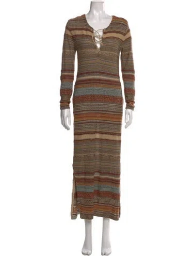 Pre-owned Ralph Lauren Vintage 2000's Sweater In Neutral