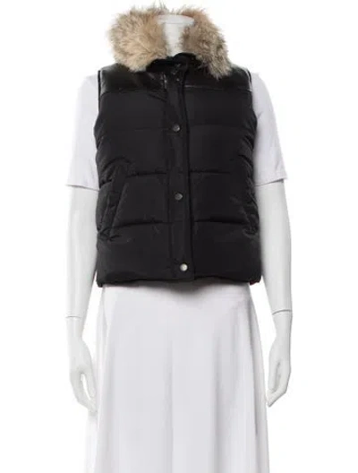 Pre-owned Ralph Lauren Vintage 2000's Vest In Black