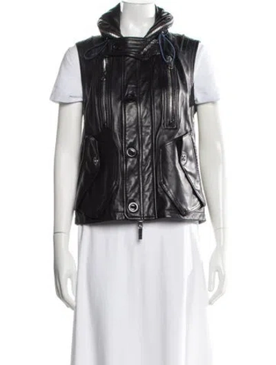 Pre-owned Ralph Lauren Vintage 2000's Vest In Black