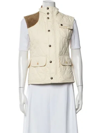 Pre-owned Ralph Lauren Vintage 2000's Vest In Neutrals