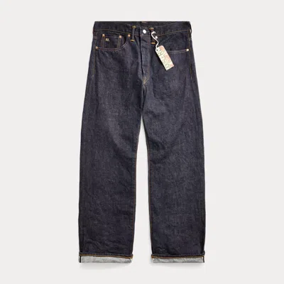 Ralph Lauren Vintage 5-pocket East-west Selvedge Jean In East/west Rinse In Blue