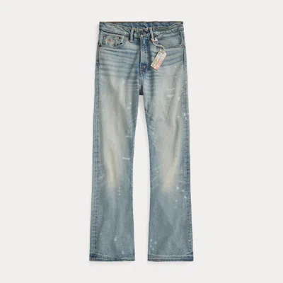 Ralph Lauren Vintage Boot Camden Jean In Stretch Camden Wash In Blue
