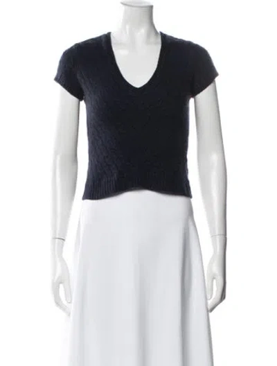 Pre-owned Ralph Lauren Vintage Cashmere Sweater In Blue