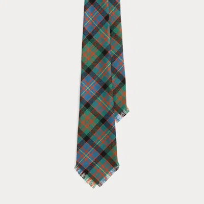 Polo Ralph Lauren Vintage-inspired Plaid Wool Tie In Blue Multi