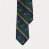 Ralph Lauren Vintage-inspired Striped Silk Logo Tie