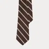 Ralph Lauren Vintage-inspired Striped Silk Twill Tie In Multi