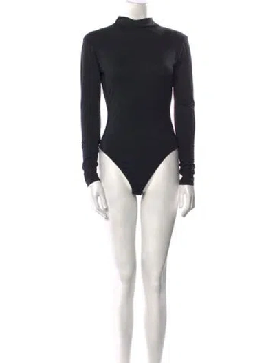 Pre-owned Ralph Lauren Vintage Late 1970's - Early 1980's Bodysuit In Black